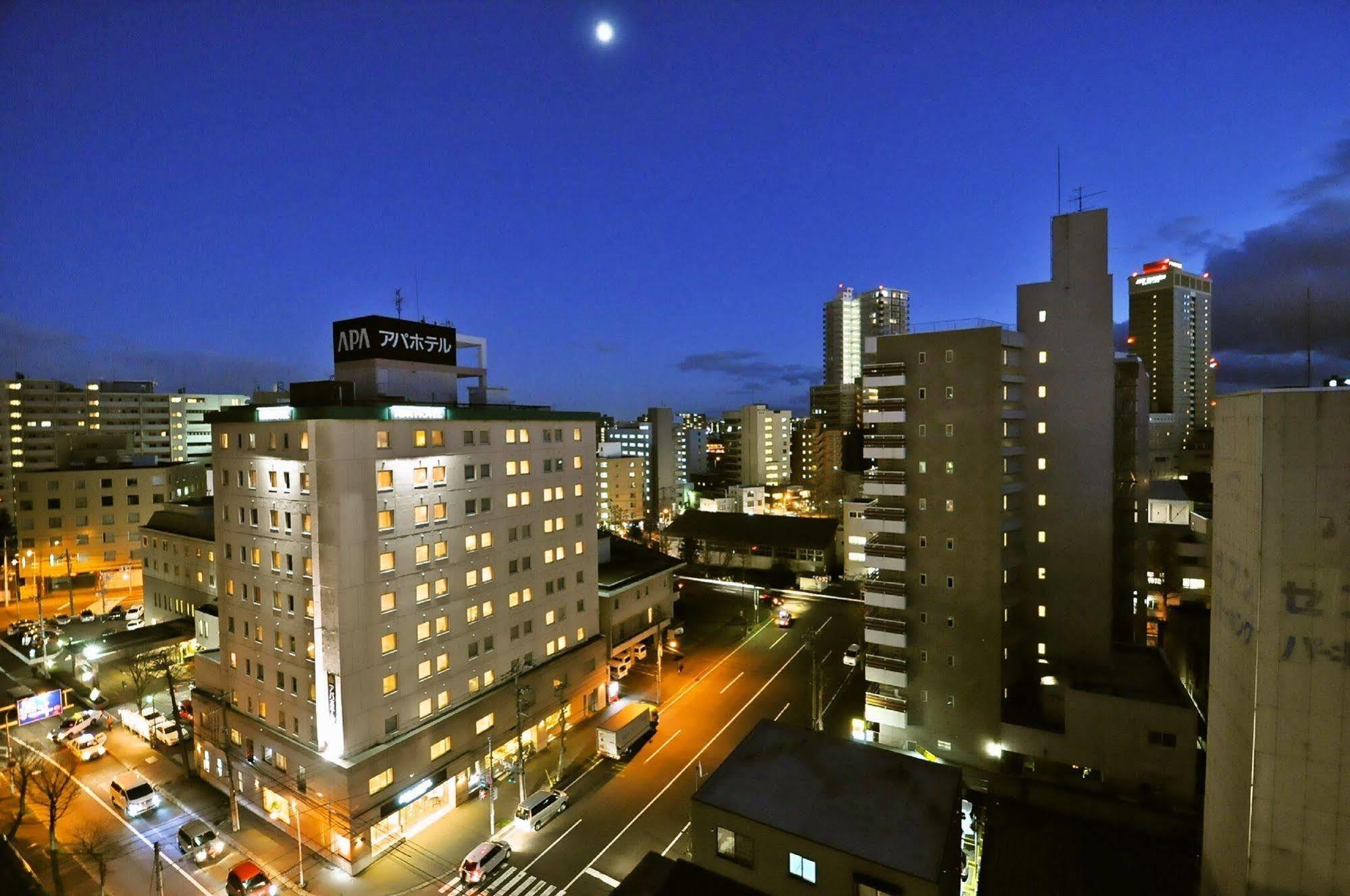 Apa Hotel Sapporo Susukino Eki Minami Kültér fotó